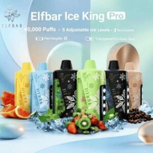 Home ELFBAR ICE KING PRO 45K Puffs Disposable Vape Singapore - Authentic Device with Smart Digital Display