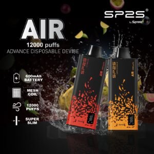 SP2 Air 12000 Puffs Disposable Vape Device - Authentic SP2S Pod with Fast Singapore Delivery