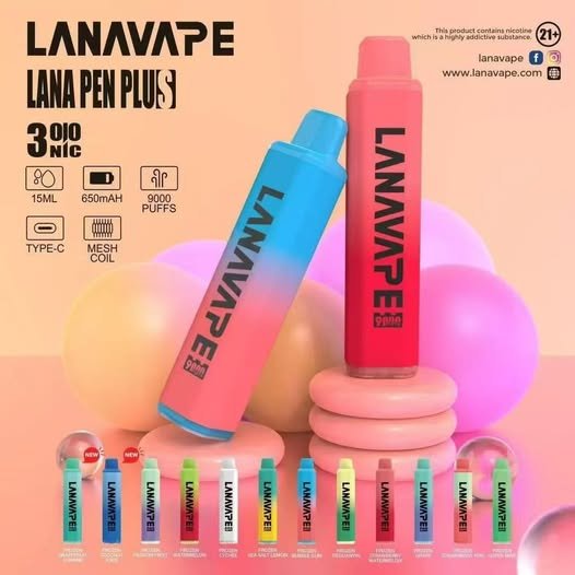 493444536_571621592646668_5166583199366285565_n Lana Pen Plus 9000 Puffs - Image 2