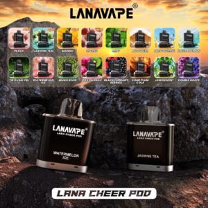 Lana Cheer 15000 Puffs Prefilled Pod Cartridge Authentic SG Ready Stock