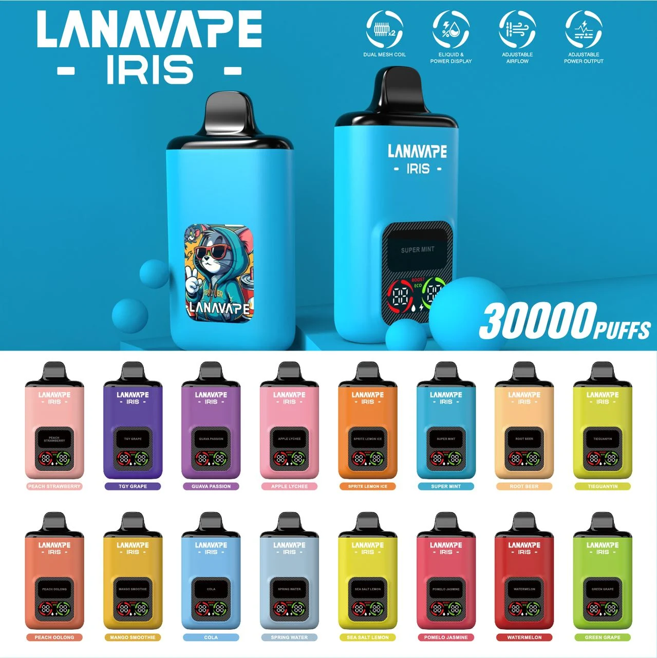 8Hj-FBVRk9aEUghmrd8yIMAK1FqyIuVxxSZMz6yPfaR (1) Lana Iris 30000 Puffs Disposable Pod with Smart Screen - Authentic Vape Singapore Same Day Delivery