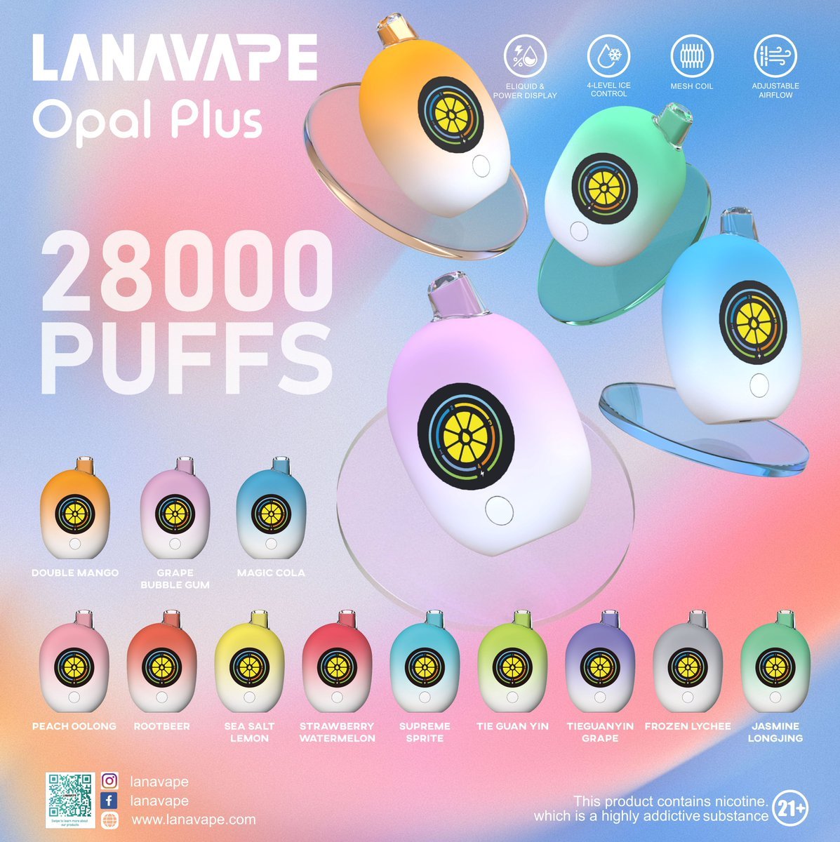 Gv4VVhJa4AEkPND Lana Opal 28000 Puffs Disposable Pod Vape Singapore - Authentic Stock & Fast Delivery