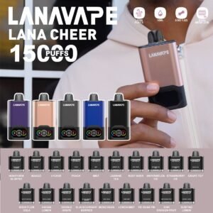 Lana Cheer 15000 Puffs Battery Device 650mAh with Smart LED Screen Singapore