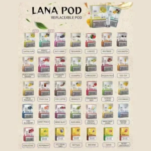 Home Authentic Lana Pod 2.5ml Replacement Cartridge with Flashing LED Light Singapore