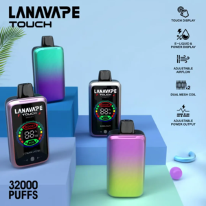 Lana Touch 32000 Puffs Disposable Pod Vape Singapore - Smart Touch Screen & Dual Mesh Coil