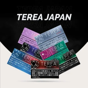 alt="Authentic TEREA Japan sticks for IQOS ILUMA with all flavors available in Singapore"