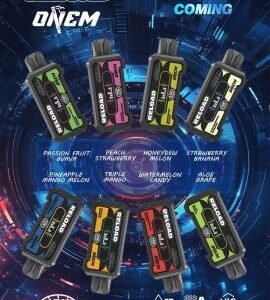 Home Onem Reload 15000 Puffs Replacement Pod Flavors Aloe Grape Rybena Lychee SG Vape Delivery