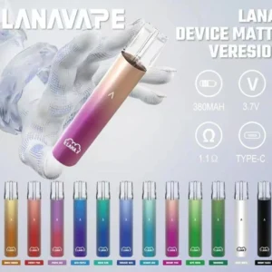 Home LANA Matte Device Gen 1 pod vape battery in Singapore - sleek frosted finish