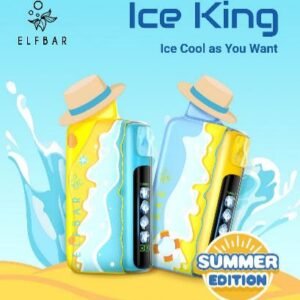 Home Elfbar Ice King 40000 Puffs disposable vape in Singapore - 1000mAh battery with 5-level ice cooling control